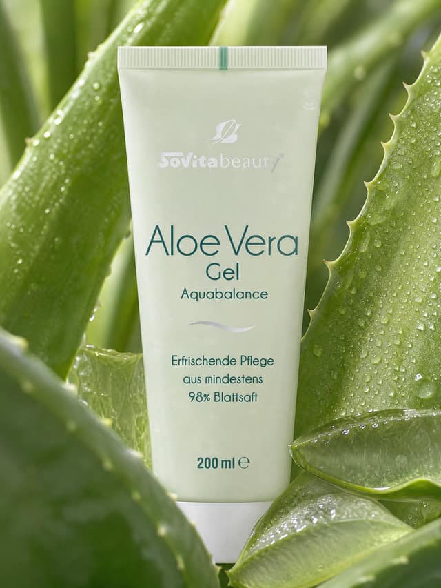Aloe Macro Product Shot